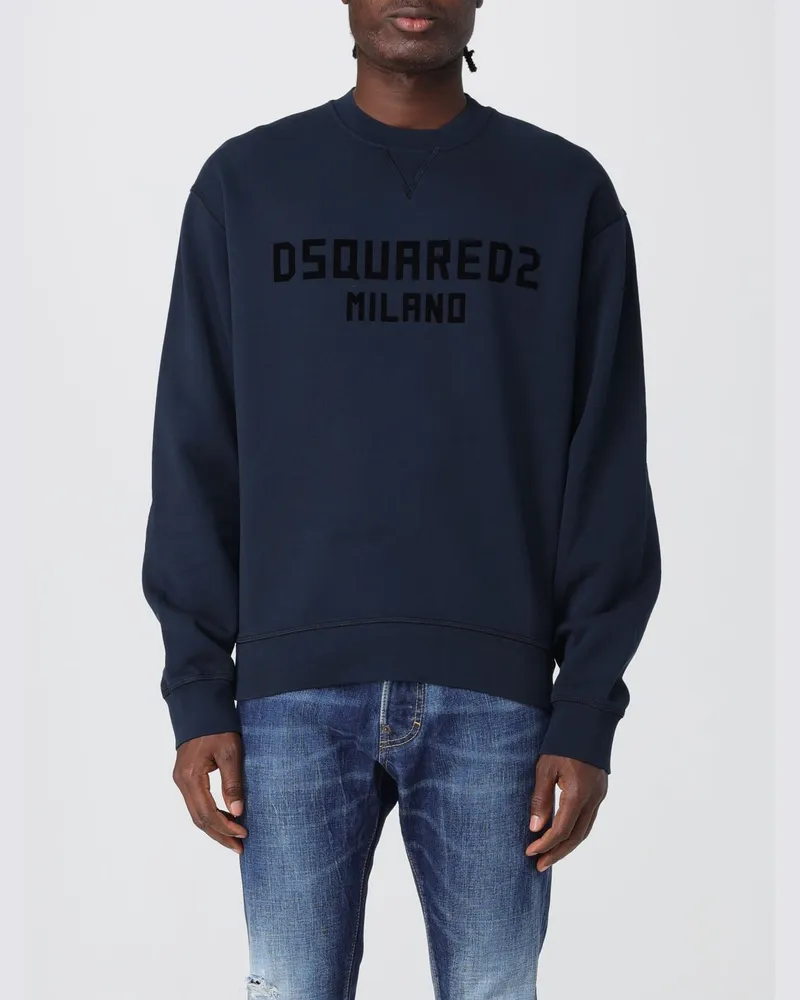 Dsquared2 Sweatshirt herren Navy