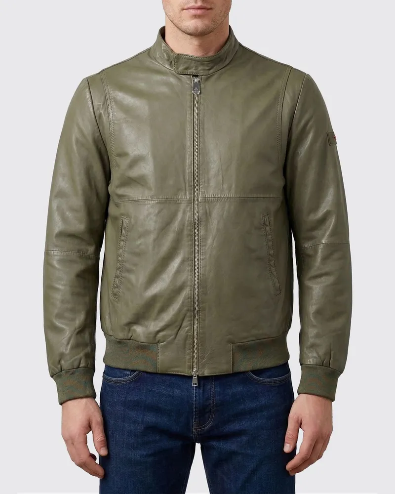 Peuterey Mantel herren Grün