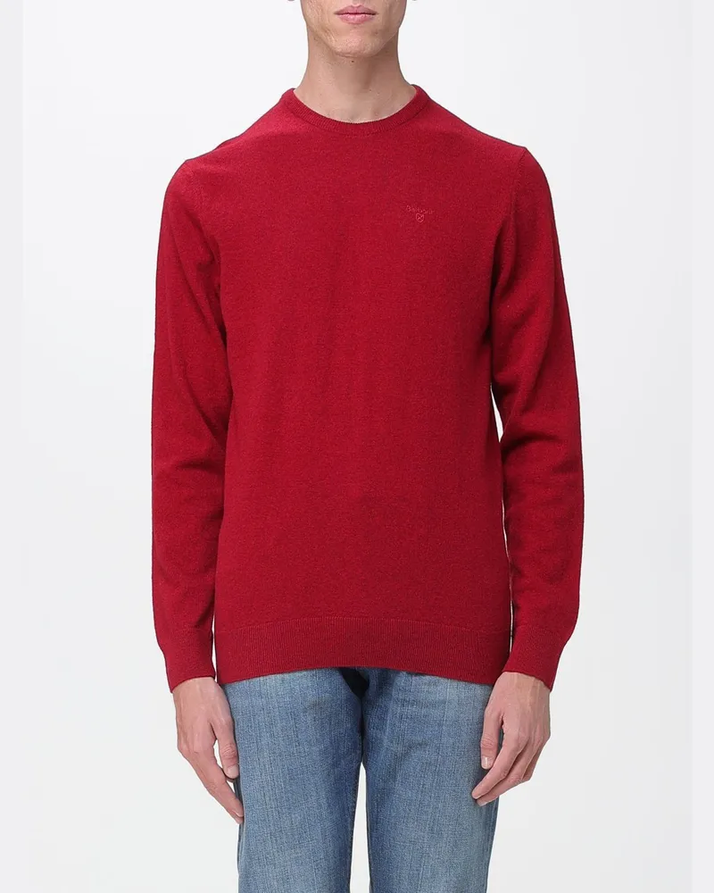 Barbour Pullover herren Rot