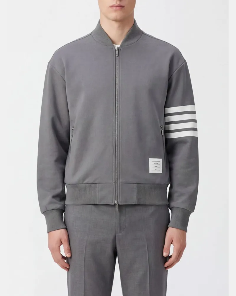 Thom Browne Jacke herren Grau