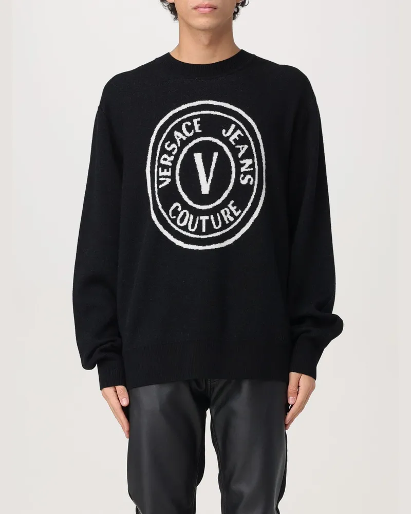 Versace Jeans Strickjacke herren Weiß