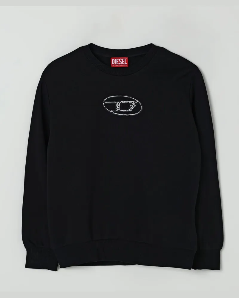 Diesel Pullover kinder Schwarz