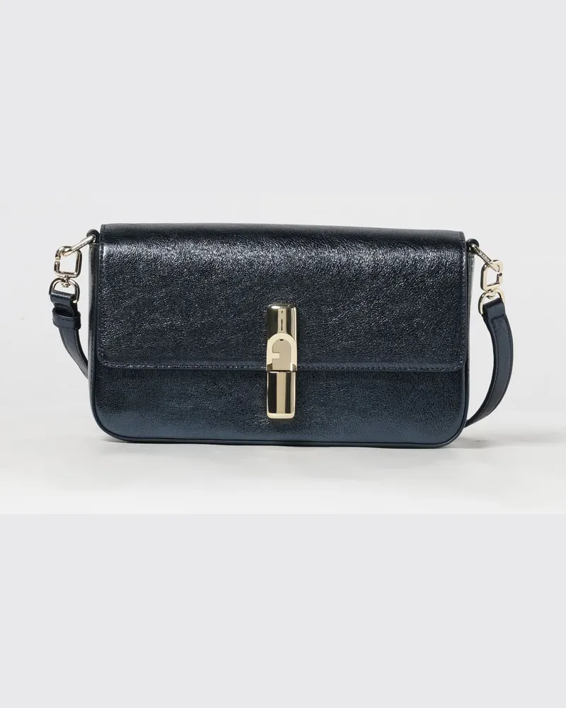 Furla Schultertasche damen Grau