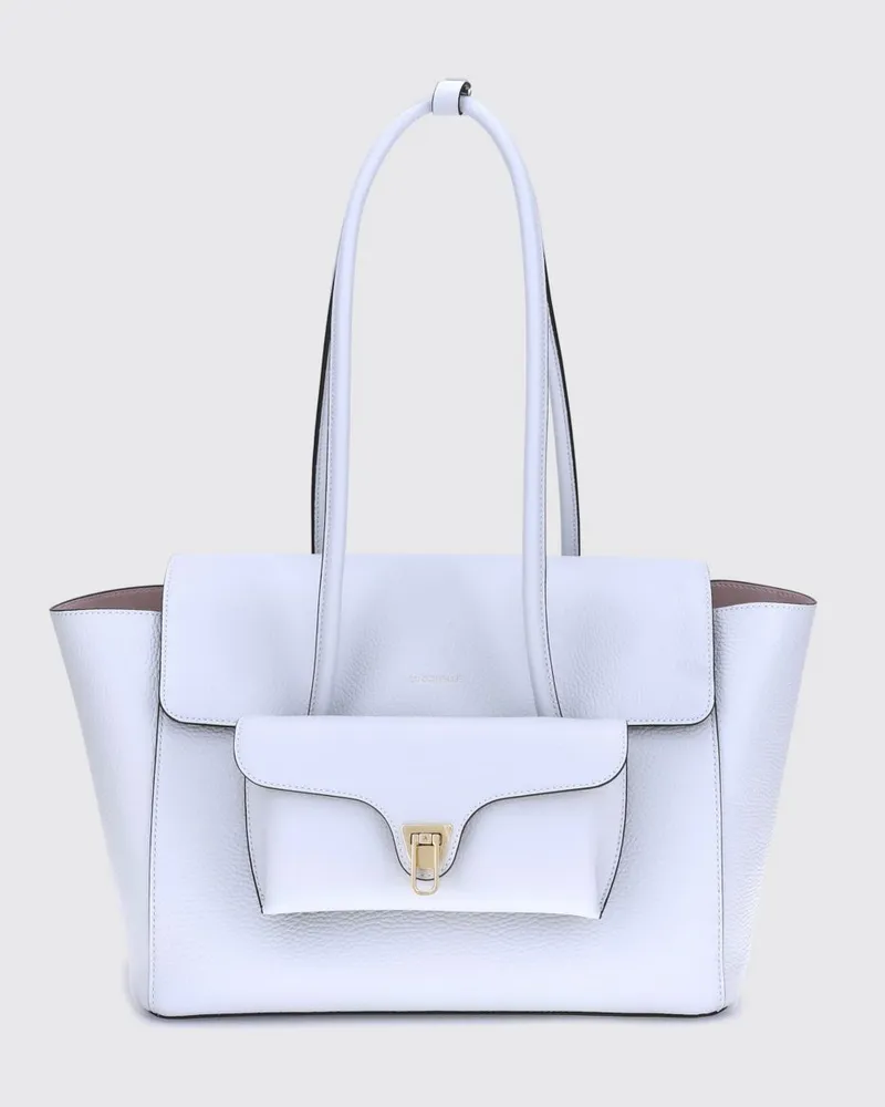 Coccinelle Schultertasche damen Weiß