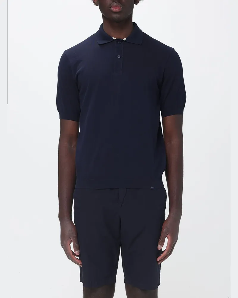 Paul & Shark PAUL  SHARK Paul & Shark Polohemd aus Baumwollstrick Blau