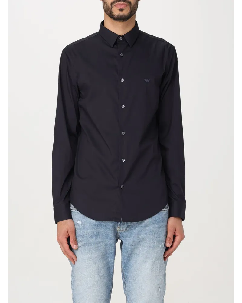 Emporio Armani Hemd herren Blau