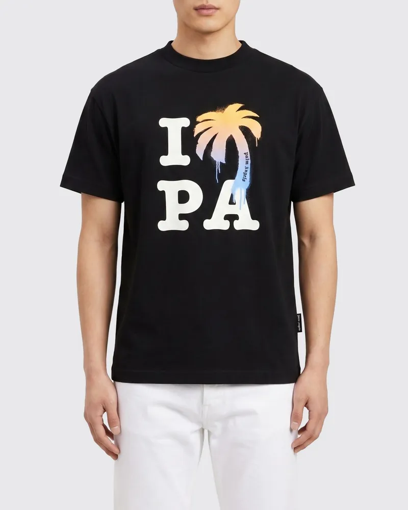 Palm Angels T-shirt herren Schwarz
