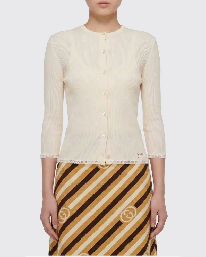Gucci Pullover damen Weiß