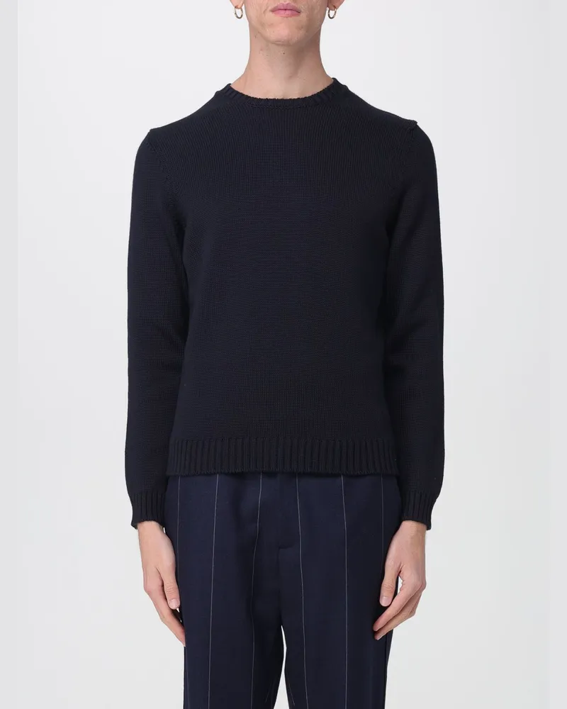 Zanone Sweatshirt herren Blau