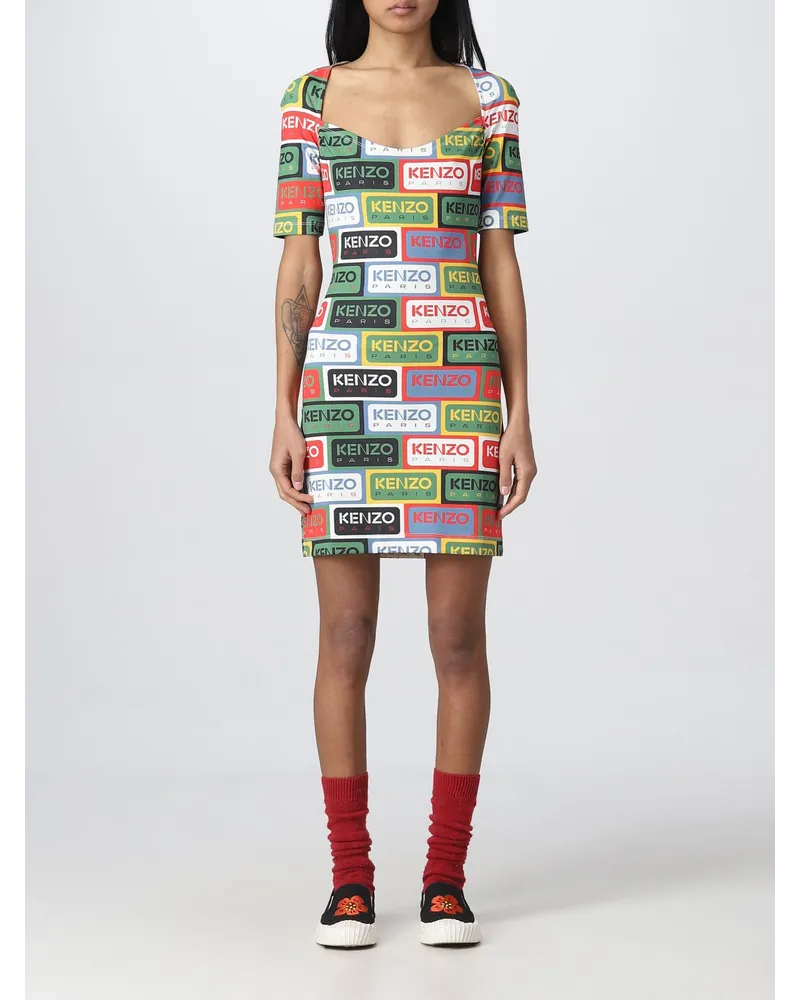 Kenzo Kleid damen Grün