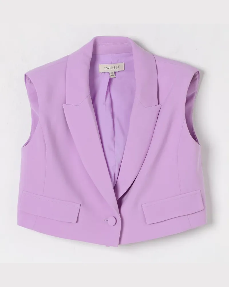 Twin-Set Jacke kinder Violett