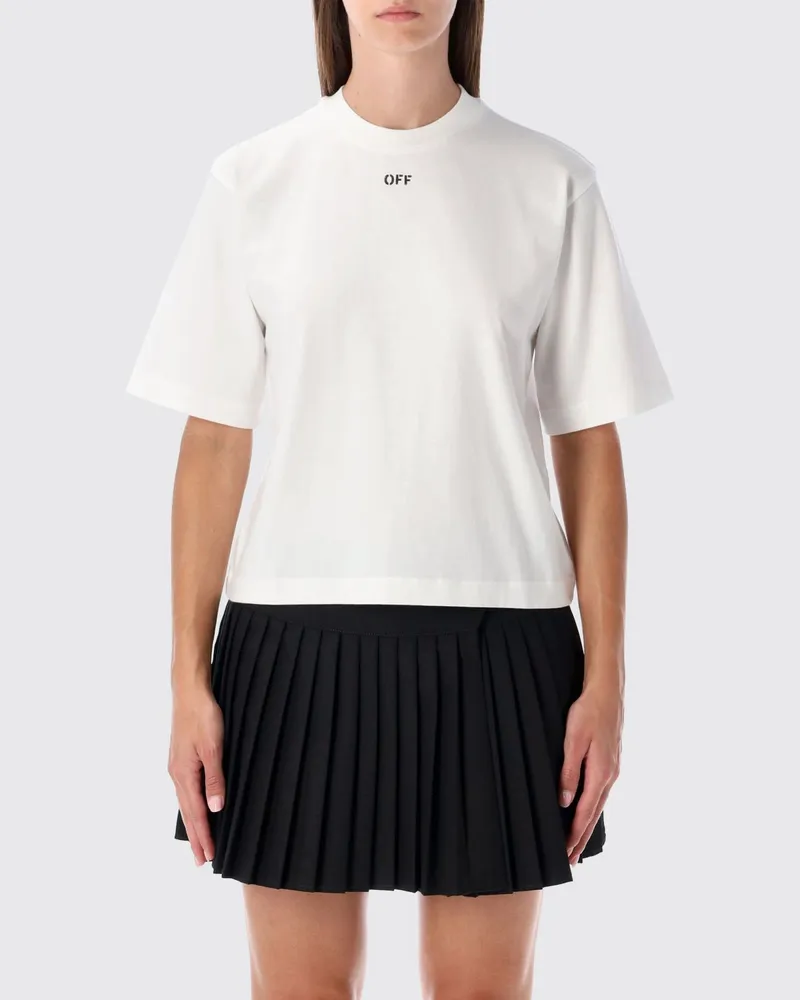 OFF-WHITE T-shirt damen Weiß