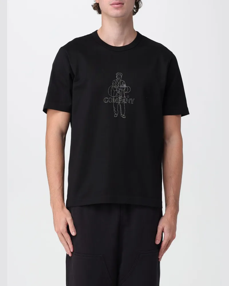 C.P. Company T-shirt herren Schwarz