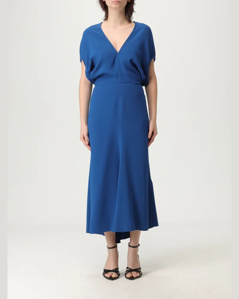 Victoria Beckham Kleider damen Blau