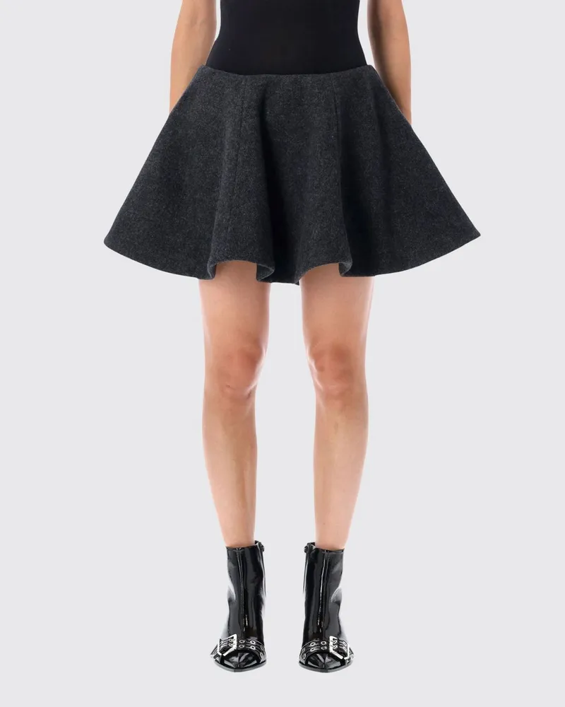Ganni Rock damen Grau