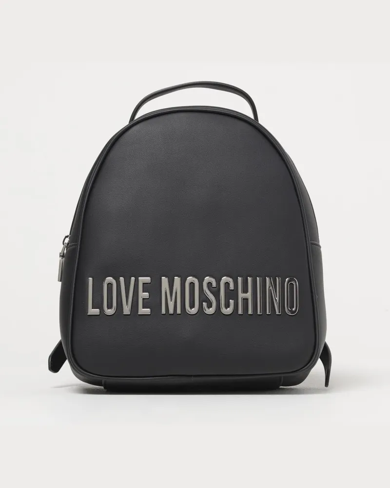 Moschino Rucksack damen Schwarz
