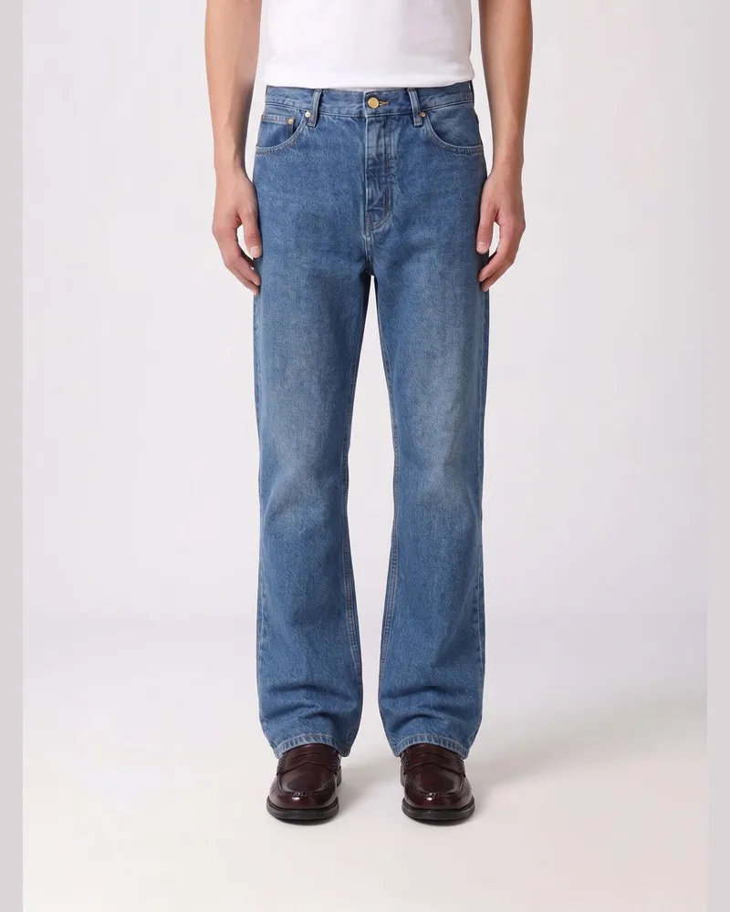 Jil Sander Weite Jeans aus Denim Denim