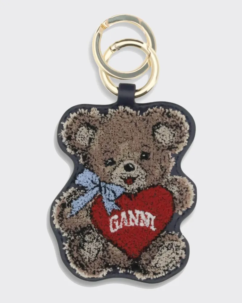 Ganni Schlüsselanhänger damen Orange