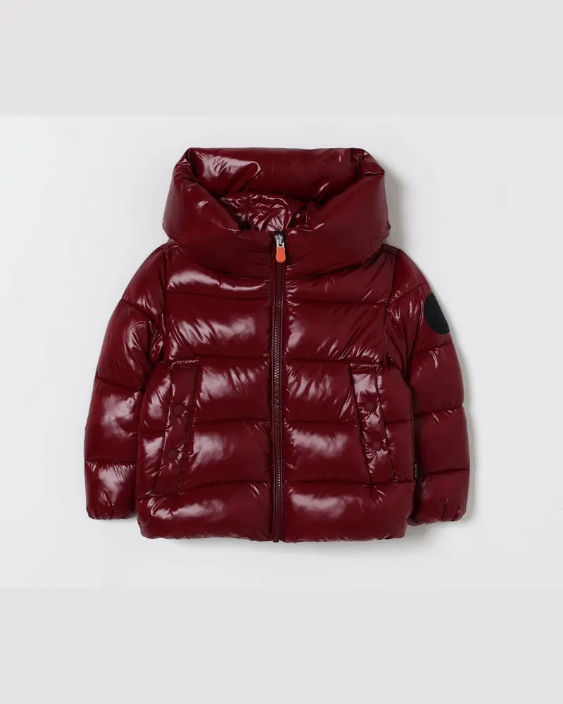 Save The Duck Mantel kinder Weinrot