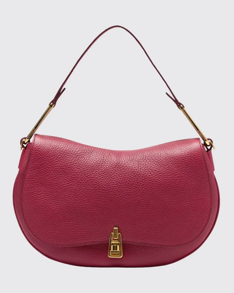 Coccinelle Schultertasche damen Weinrot