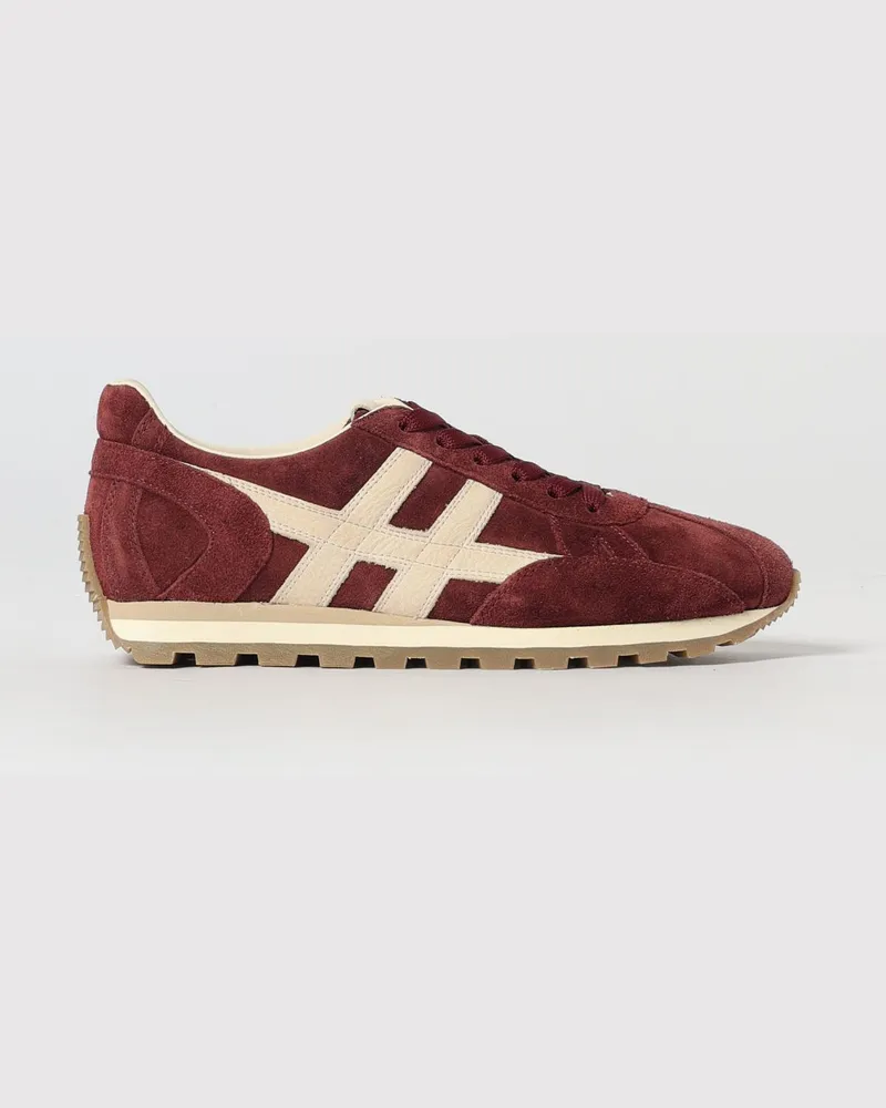 Hogan Sneakers damen Burgunderrot