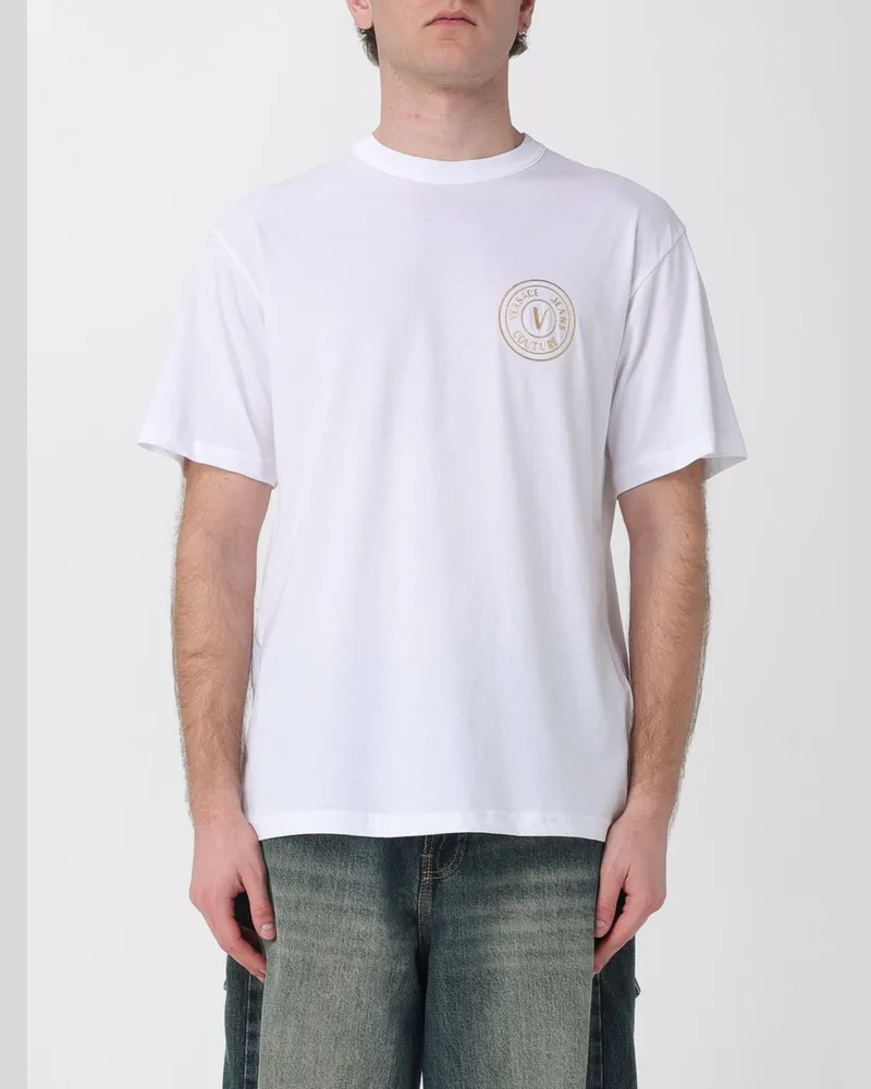 Versace Jeans T-shirt herren Weiß