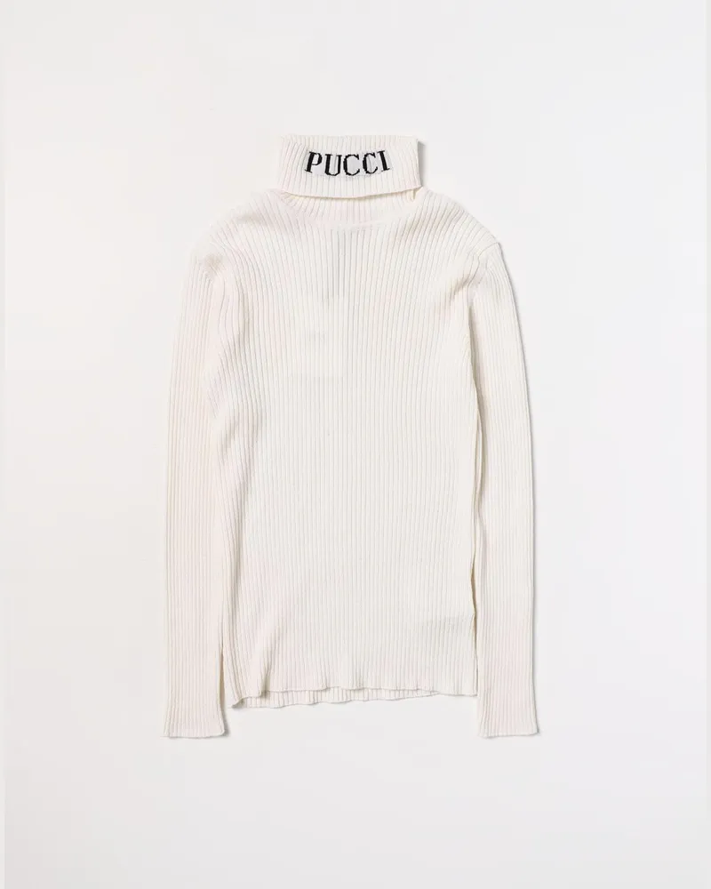 Emilio Pucci Pullover kinder  Junior Weiß