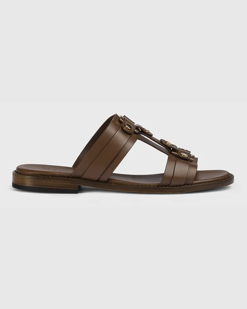 Doucal´s Flache sandalen damen Braun