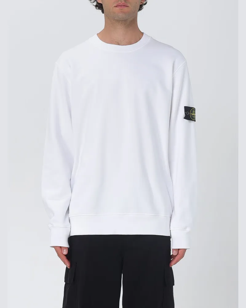 Stone Island Sweatshirt herren Weiß