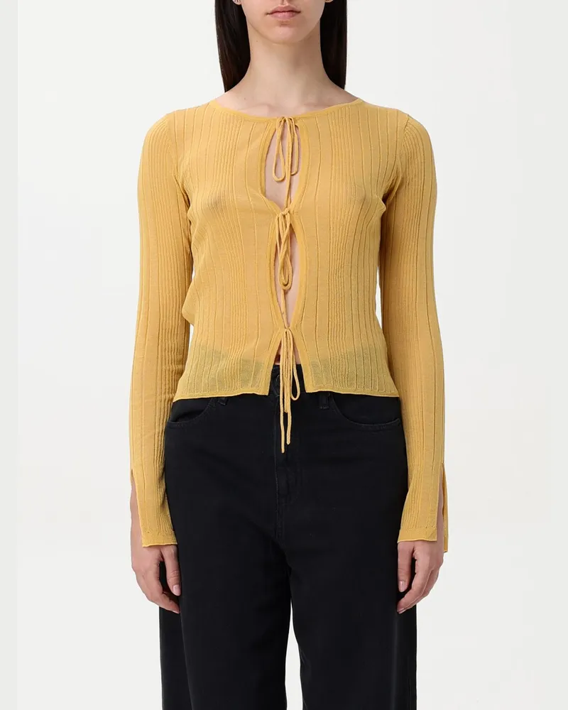 Pinko Strickjacke damen Gelb