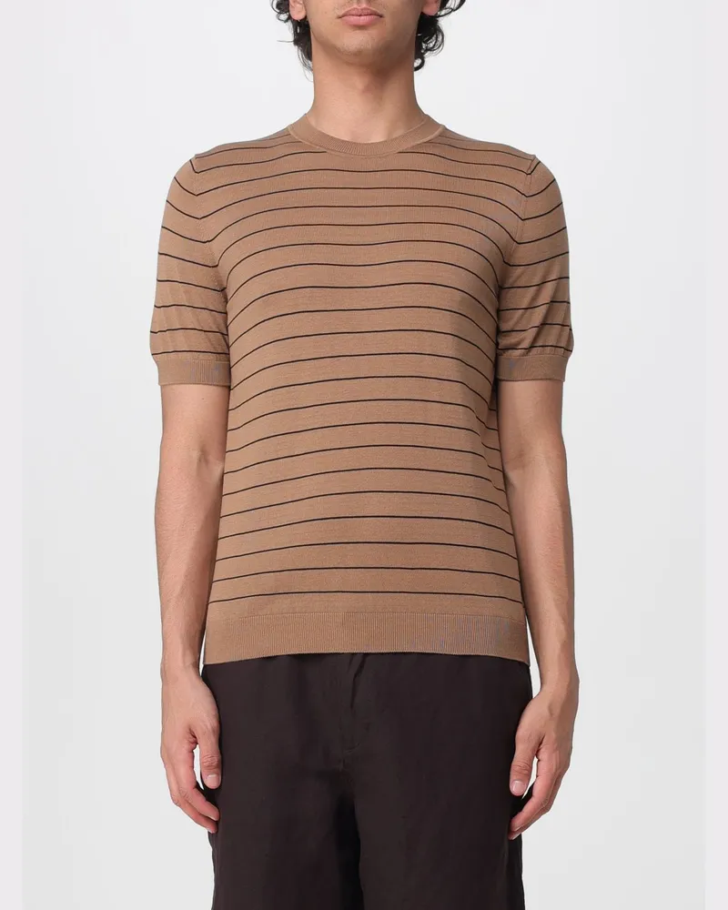 LARDINI T-shirt herren Braun