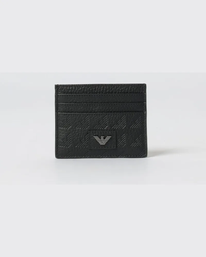 Emporio Armani Portmonnaie herren Schwarz