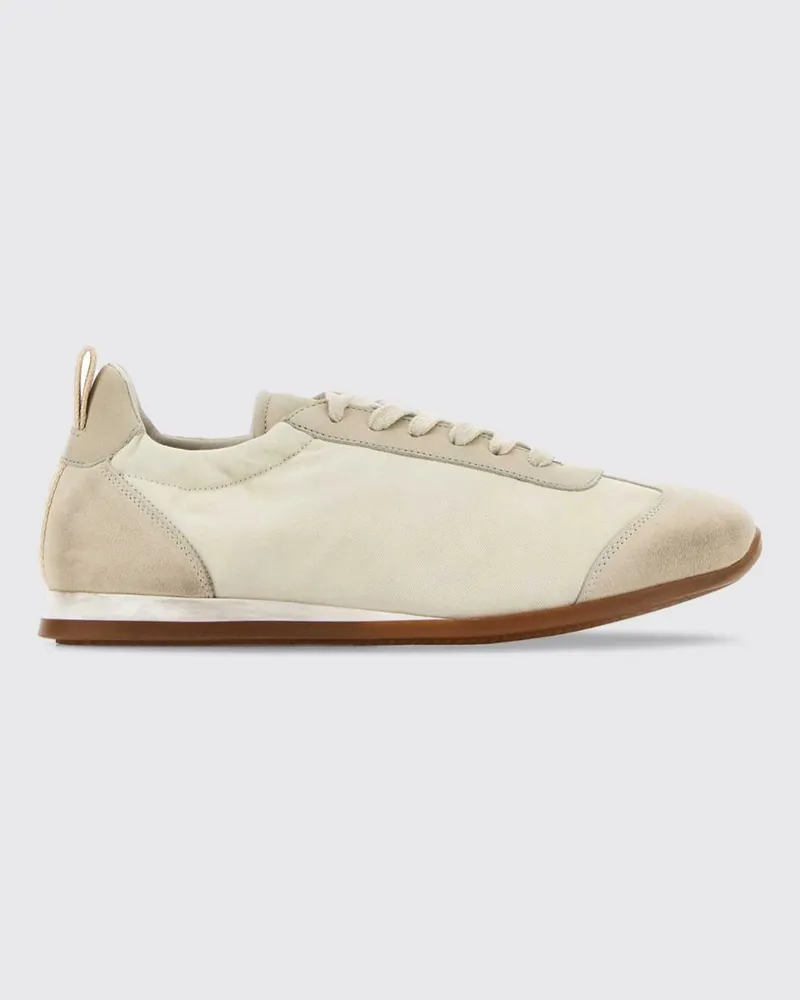 Uma Wang Ledersneaker Weiß