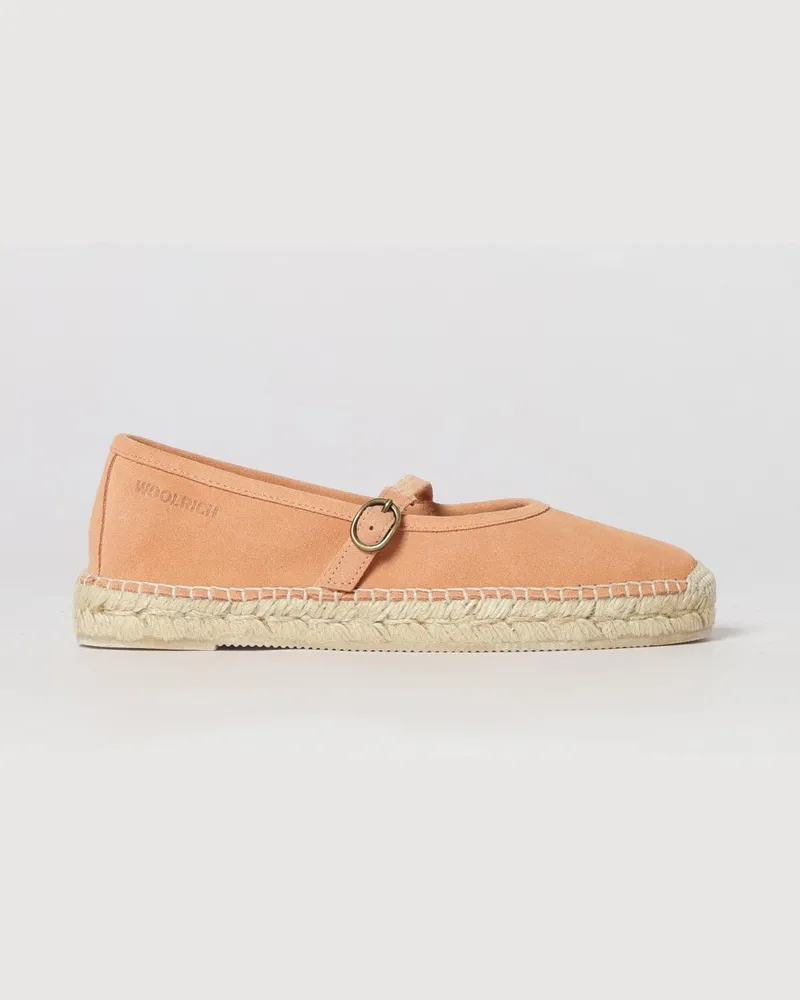 Woolrich Wildleder-Espadrilles Pink
