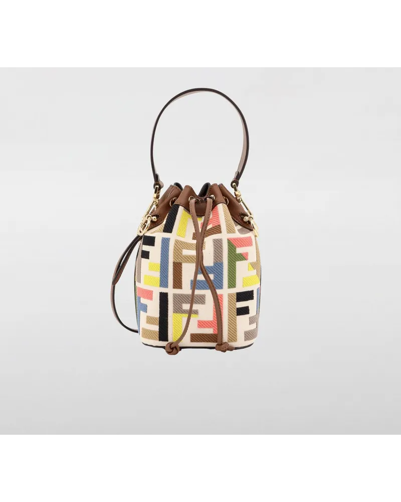 Fendi Handtasche Leder