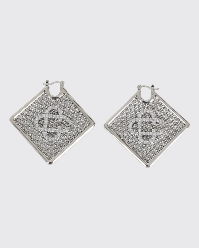Casablanca Paris Logo Silberohrringe Silber