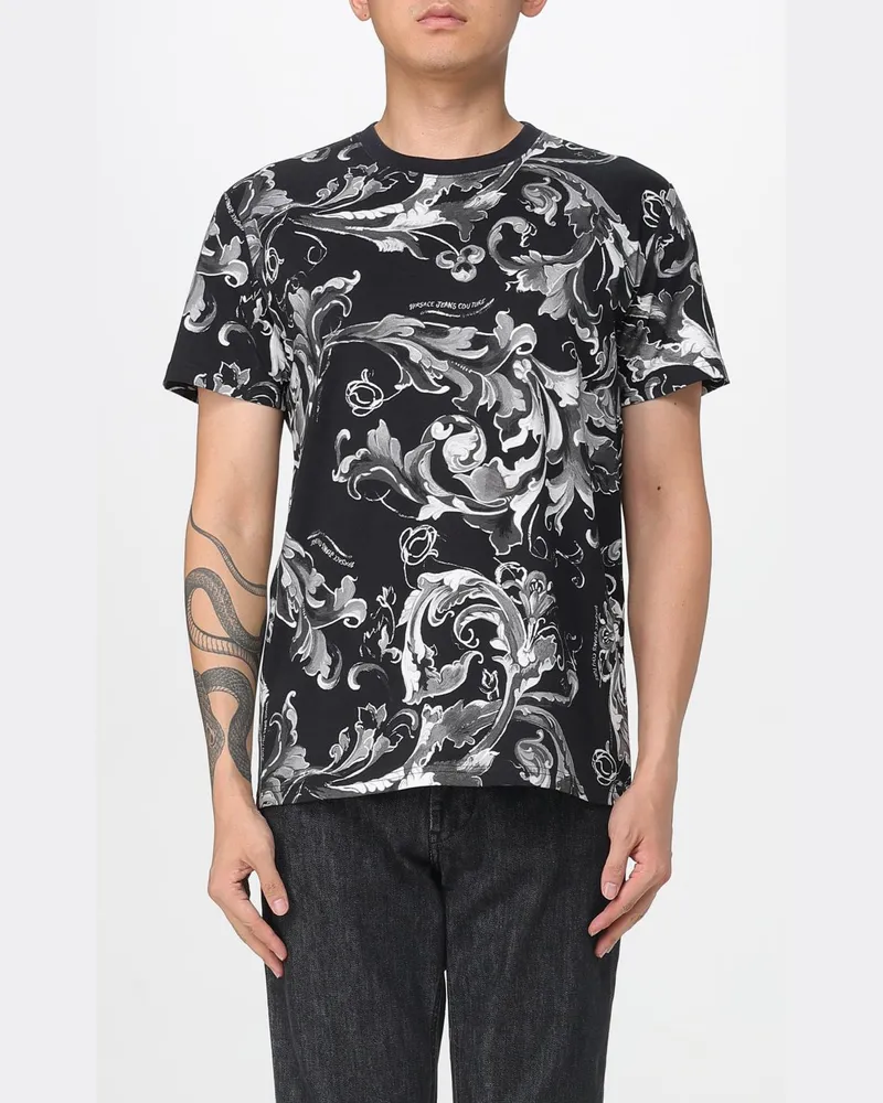 Versace Jeans T-shirt herren Schwarz