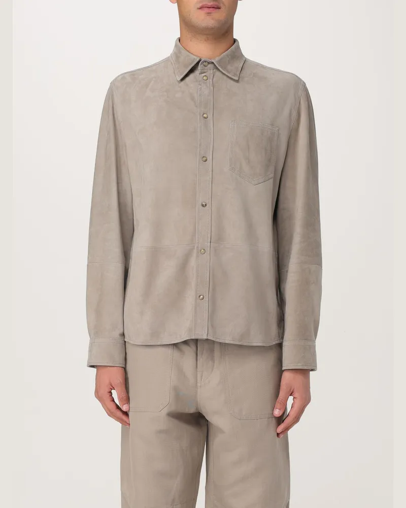 Brunello Cucinelli Hemd herren Grau