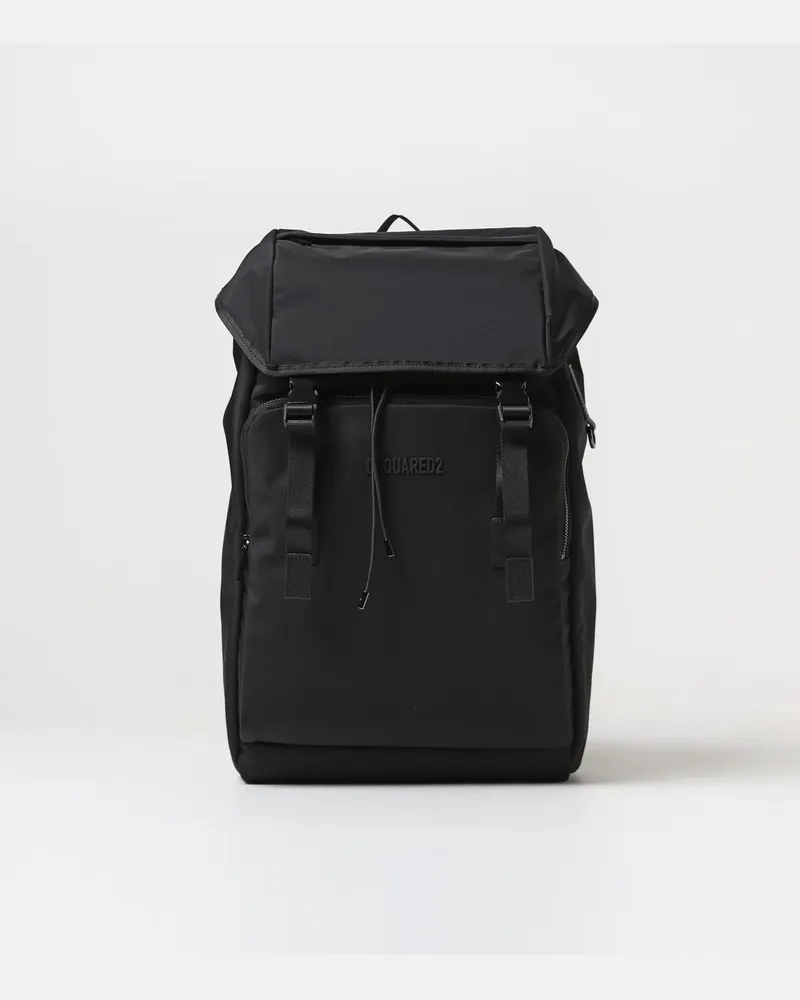 Dsquared2 Rucksack herren Schwarz