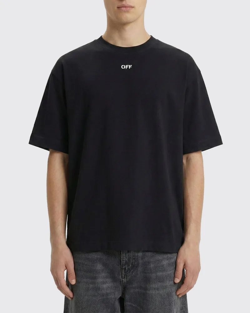 OFF-WHITE T-shirt herren Schwarz