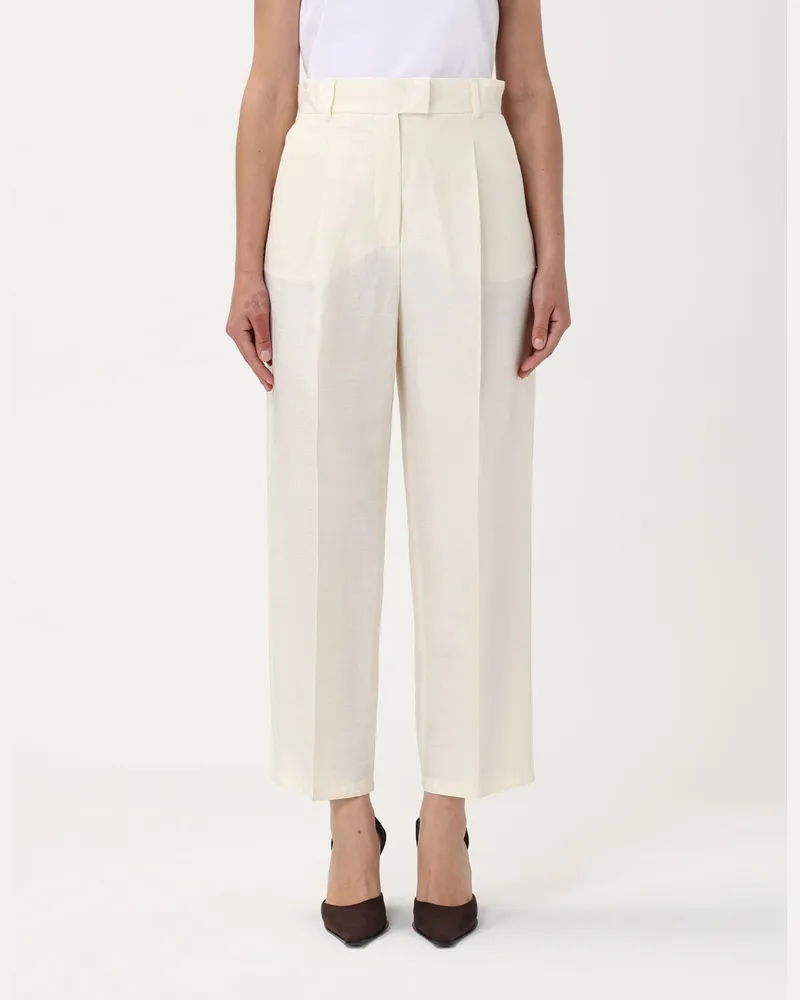 Max Mara Hose damen Ivory