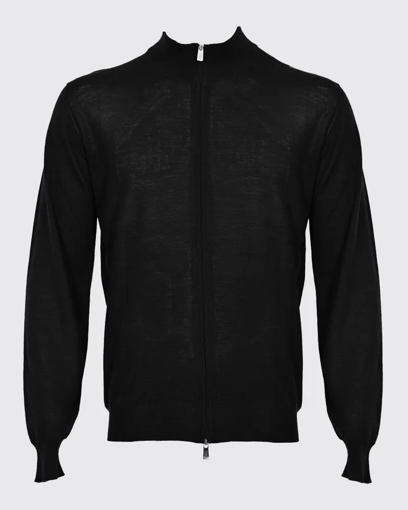 Fedeli Pullover herren Schwarz