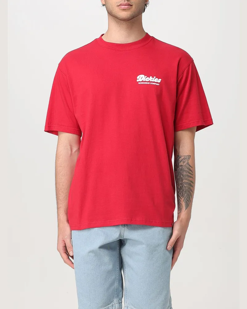 Dickies T-shirt herren Rot