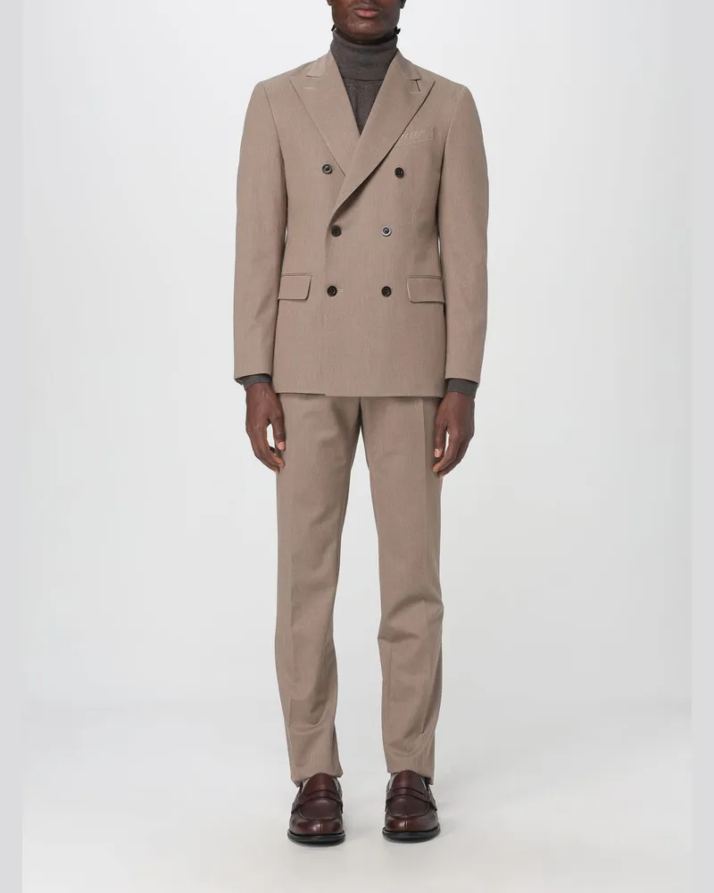 Boglioli Anzug herren Beige