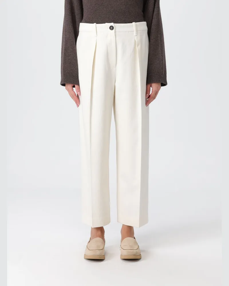 Brunello Cucinelli Hose damen Weiß