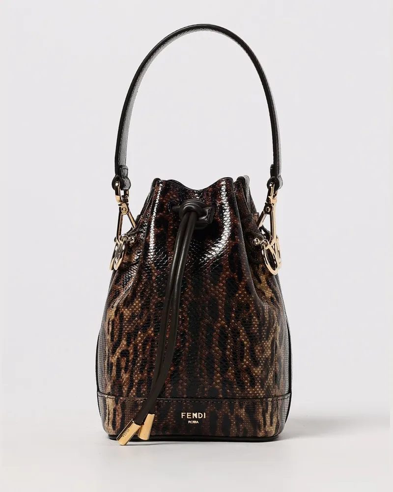 Fendi Schultertasche damen Tabak