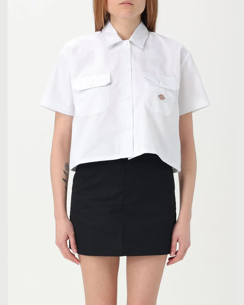 Dickies Hemdbluse damen Weiß