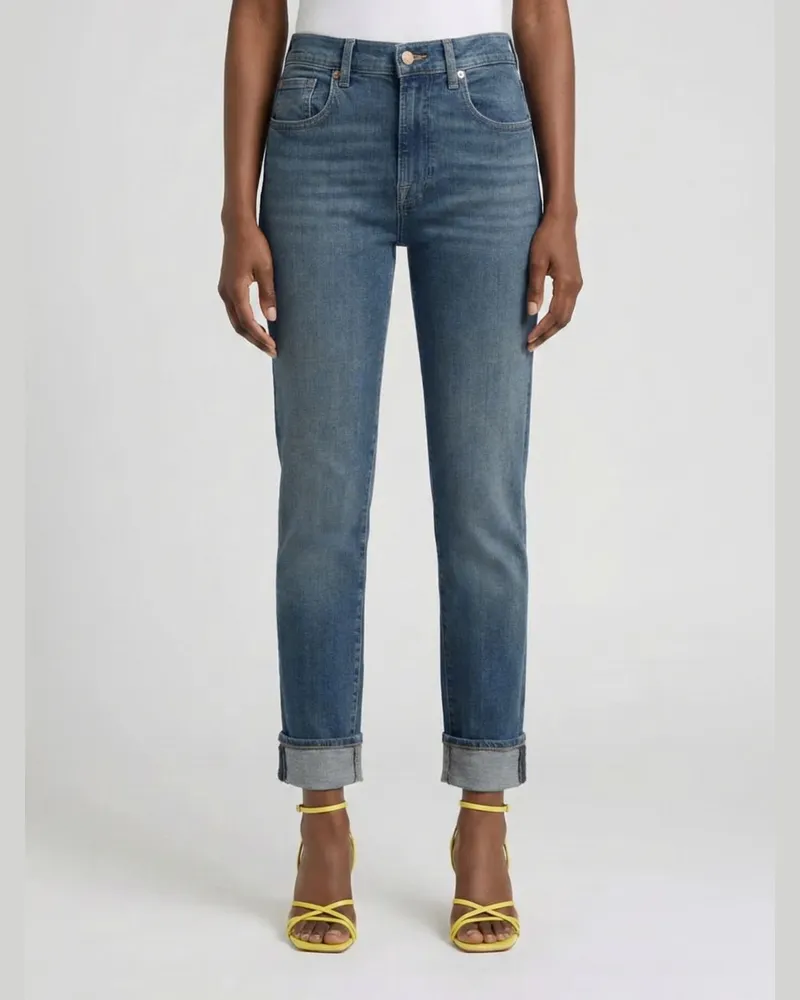 7 for all mankind Jeans damen Blau