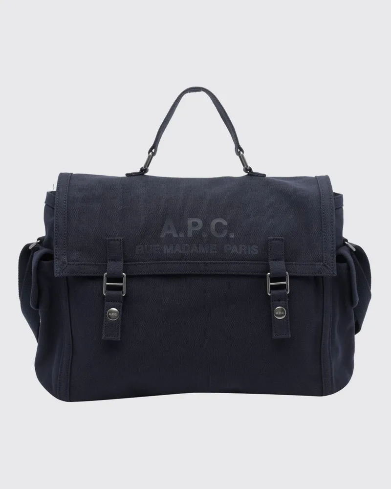 A.P.C. Umhängetasche herren Blau