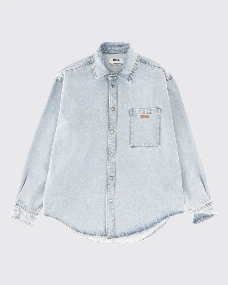 MSGM Hemd herren Blau